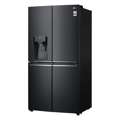 LG 637 Litre French Door Refrigerator - Matte Black