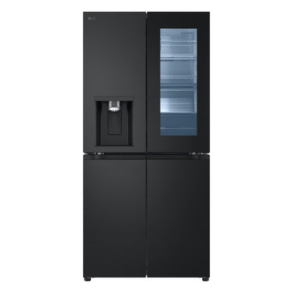 LG 508L French Door Refrigerator - Matte Black