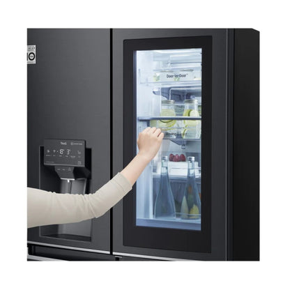 LG 825 Litre French Door Refrigerator - Matte Black