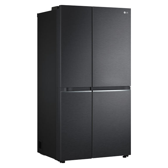 LG 655 Litre Side by Side Refrigerator - Matte Black