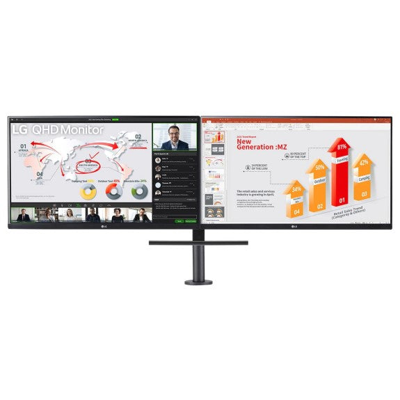 LG 27-inch IPS Dual Monitor Kit