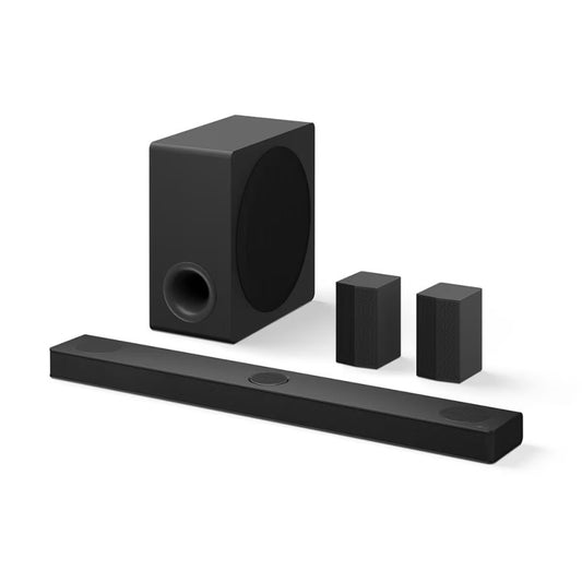 LG S80TR 5.1.3 Channel Soundbar with Subwoofer & Rear Speakers - Black