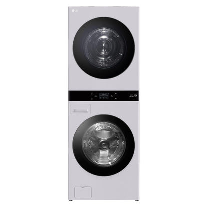 LG 19kg/10kg Washtower All-In-One Stacked Washer Dryer Combo - Matte Grey