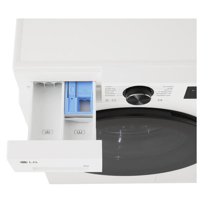 LG 9kg AI Front Load Washing Machine - White (Series 3)