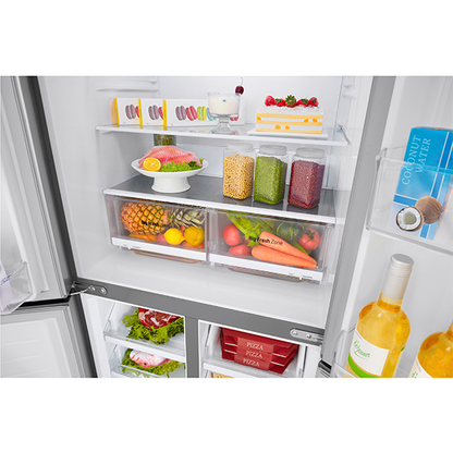 LG 530 Litre French Door Refrigerator - Stainless Steel