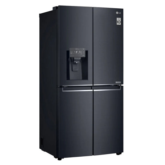 LG 506 Litre Slim French Door Refrigerator - Matte Black