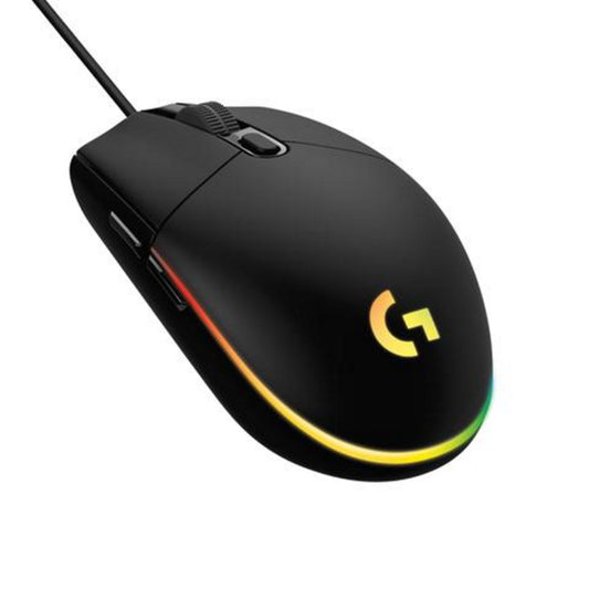 Logitech G203 Lightsync Wired Gaming Mouse - Black