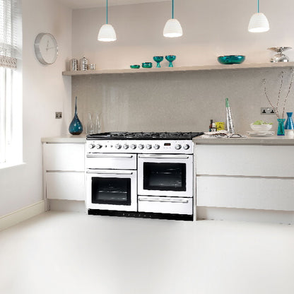 Falcon Nexus 90cm Dual Fuel Freestanding Cooker - White
