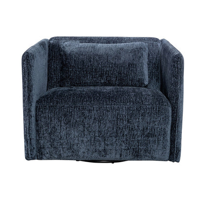 Martina Swivel Occasional Chair - Ombre Blue