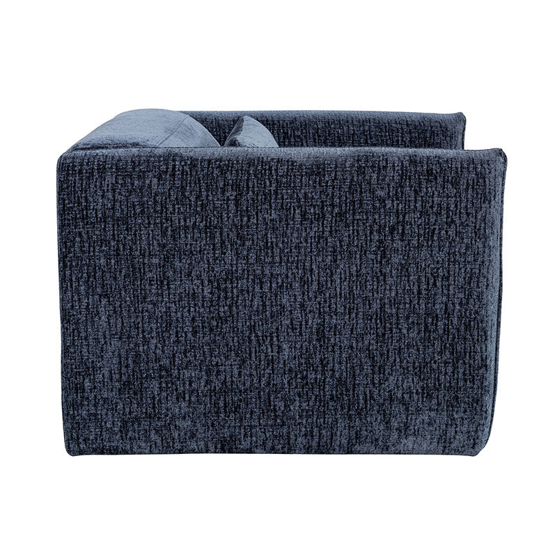 Martina Swivel Occasional Chair - Ombre Blue