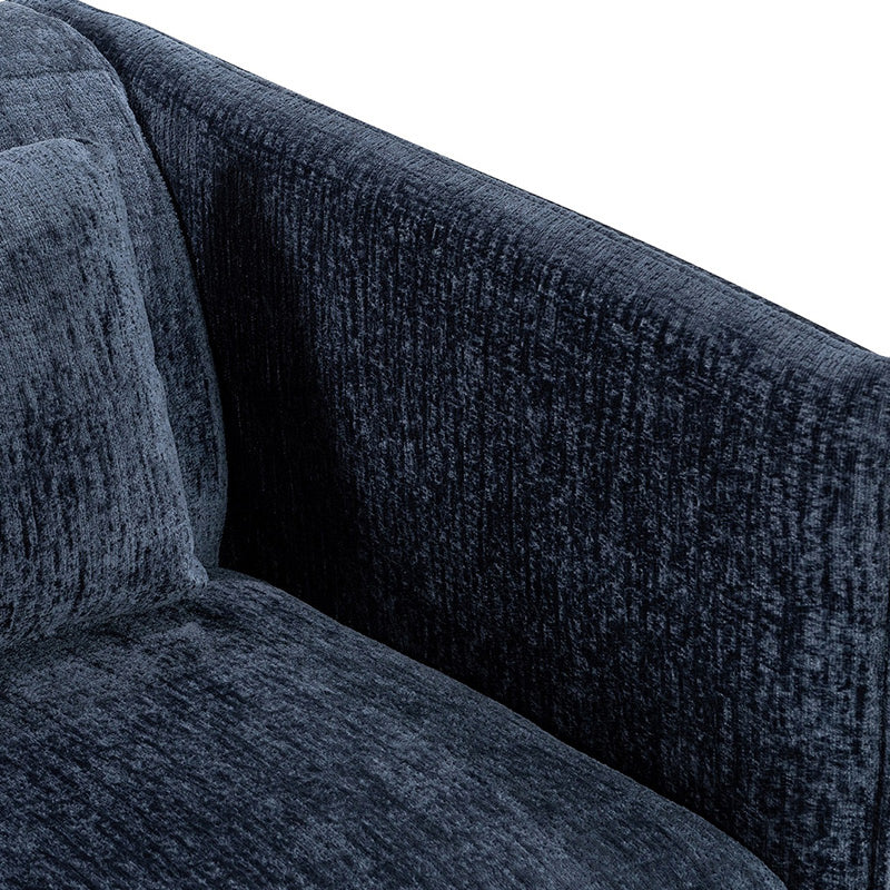 Martina Swivel Occasional Chair - Ombre Blue