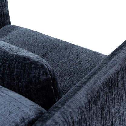 Martina Swivel Occasional Chair - Ombre Blue