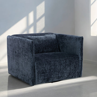 Martina Swivel Occasional Chair - Ombre Blue