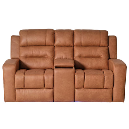 Matrix 2 Seater Electric Recliner Sofa - Tan