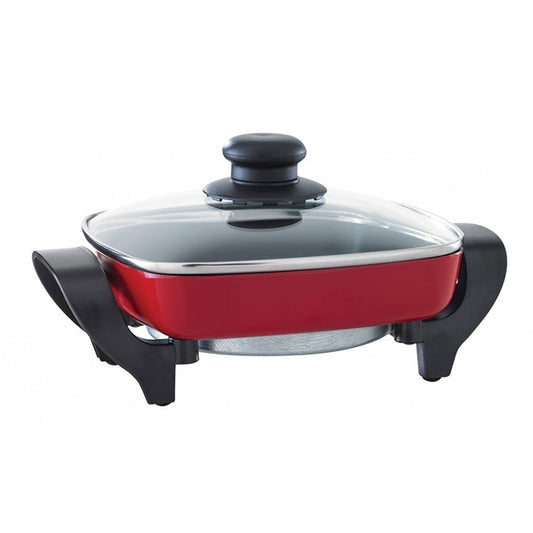 Maxim KitchenPro 20cm Mini Electric Frypan - Red