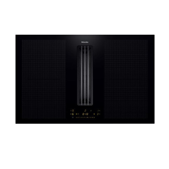 MIELE 4 ZONE INDUCTION COOKTOP WITH INTEGRATED EXTRACTOR 80cm