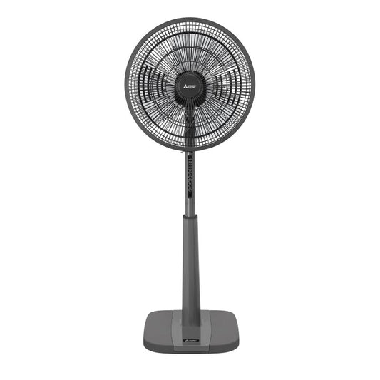 Mitsubishi Electric 40cm Pedestal Fan Classy Remote Control - Grey