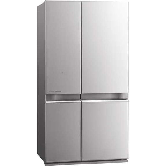 Mitsubishi Electric 580 Litre French Door Fridge - Argent Silver