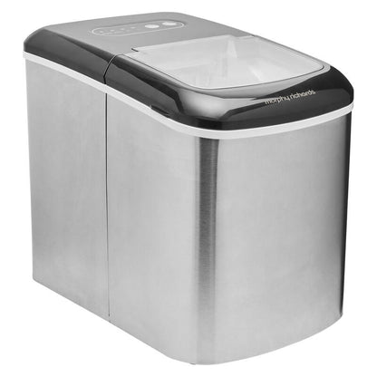 Morphy Richards 15kg Ice Maker - Stainless Steel