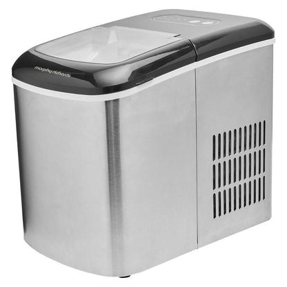 Morphy Richards 15kg Ice Maker - Stainless Steel