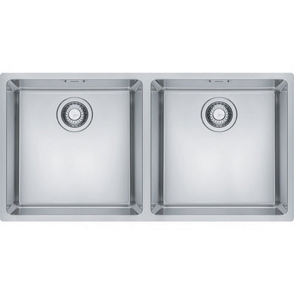 Franke Maris Double Bowl Sink - Stainless Steel