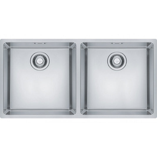 Franke Maris Double Bowl Sink - Stainless Steel