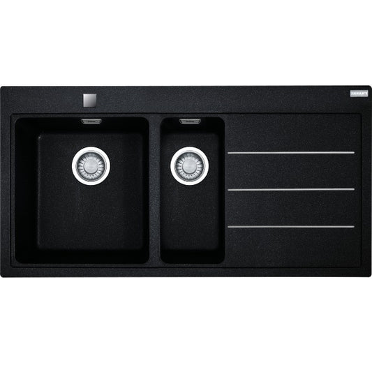 Franke Mythos Sink 1 1/3 Bowl - Onyx