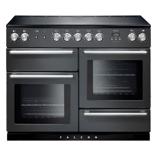 Falcon Nexus 110cm Induction Hob Cooker - Slate & Chrome