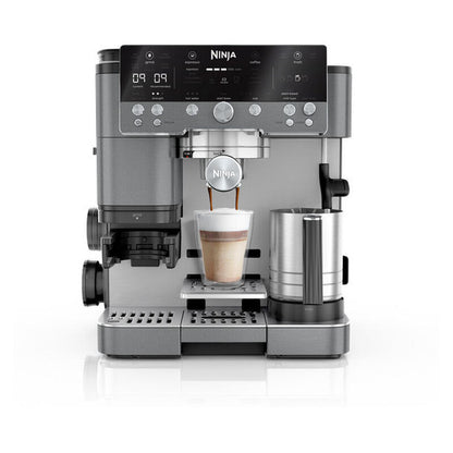 Ninja Luxe Cafe Premier 3-in-1 Manual Coffee Machine - Gunmetal