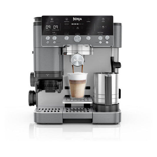 Ninja Luxe Cafe Premier 3-in-1 Manual Coffee Machine - Gunmetal
