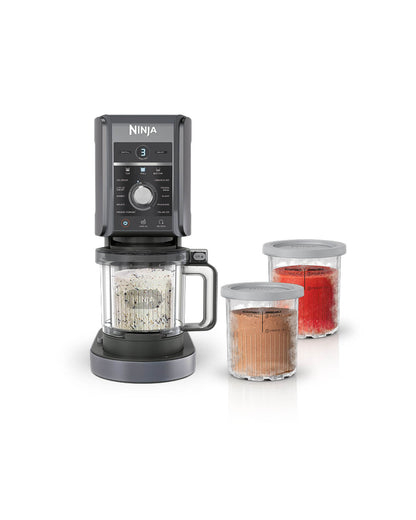 Ninja Creami Deluxe 11-in-1 Feature Frozen Treat Maker - Silver & Black