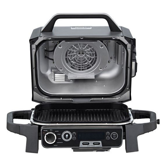 Ninja Woodfire Electric BBQ  Grill & Smoker - Black/Cool Grey