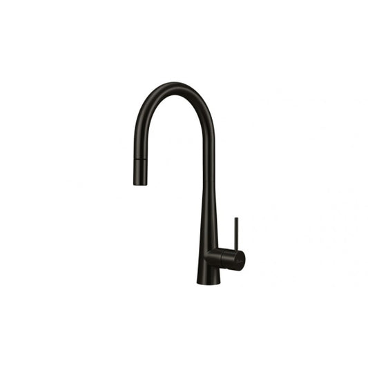 Oliveri Goose Neck Mixer Tap - Black