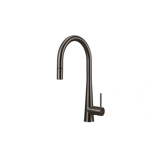 Oliveri Essente Goose Neck Mixer Tap - Gunmetal