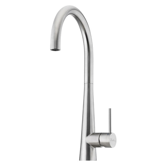 Oliveri Goos Neck Mixer Lead Free - Stainless Steel