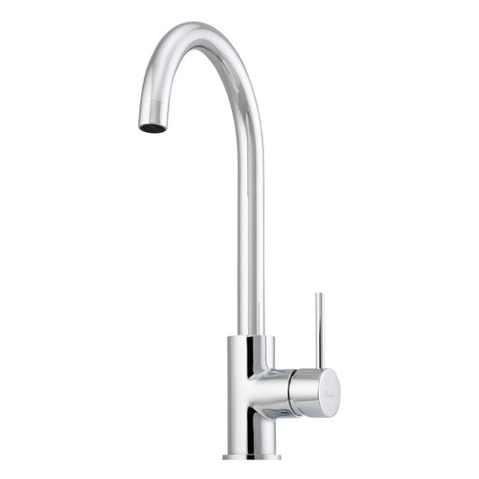 Venice Goose Neck Mixer - Chrome