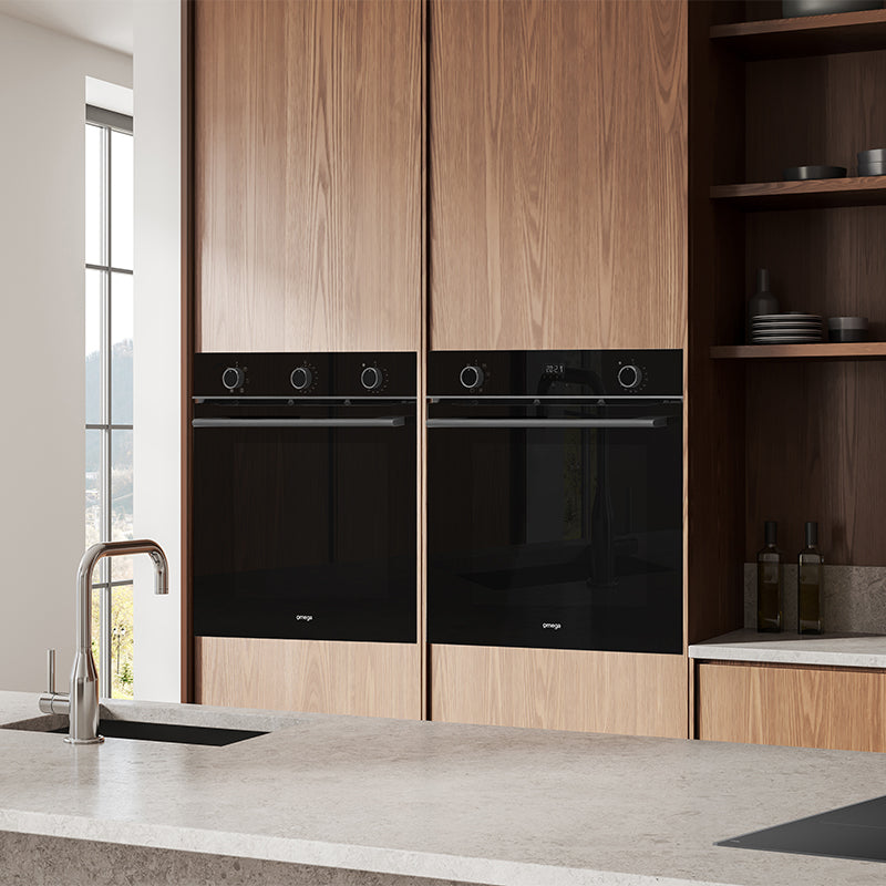 Omega 60m Built-In Electric Oven - Midnight