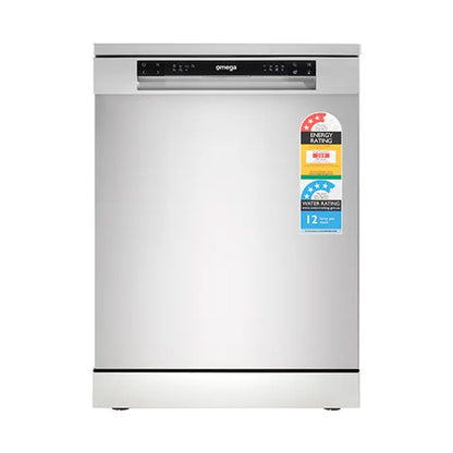 Omega 60cm Freestanding Dishwasher - Stainless Steel