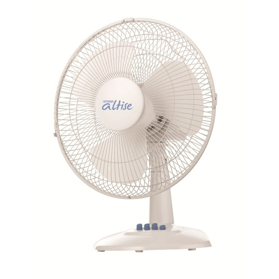 Omega Altise 30cm Desk Fan - White – R.T. Edwards Commercial