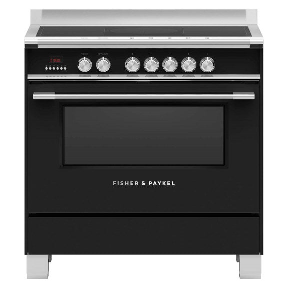 Fisher & Paykel 90cm Freestanding Induction Cooker - Black