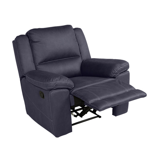Oregon Fabric Recliner - Navy