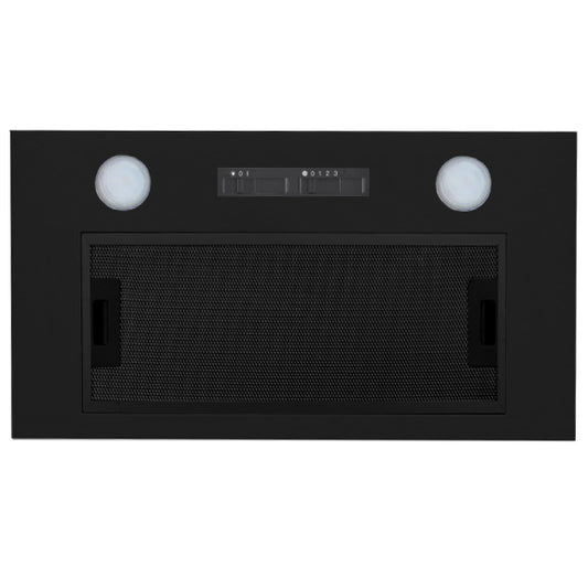 Omega 52cm Undermount Rangehood - Matte Black