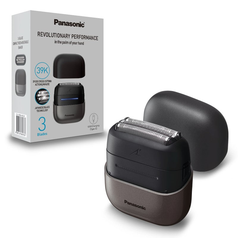 Panasonic 3 Blade Compact Shaver - Black