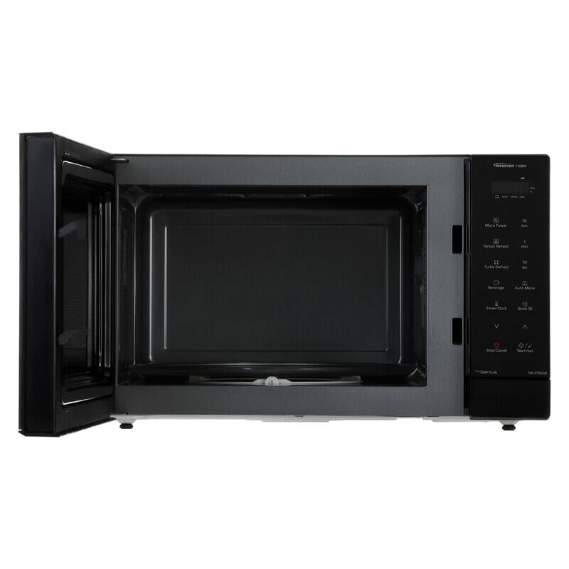 Panasonic 32L 1100W Solo Inverter Microwave - Black