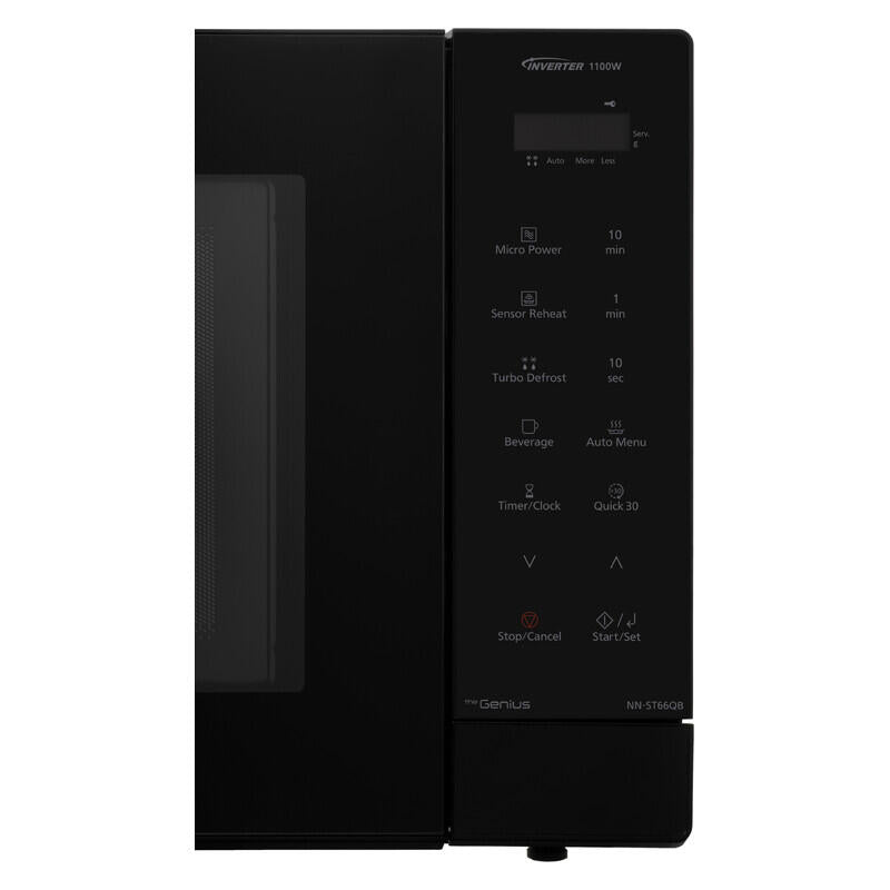 Panasonic 32L 1100W Solo Inverter Microwave - Black