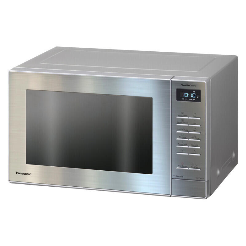 Panasonic 32L 1100W Inverter Microwave Oven - Silver