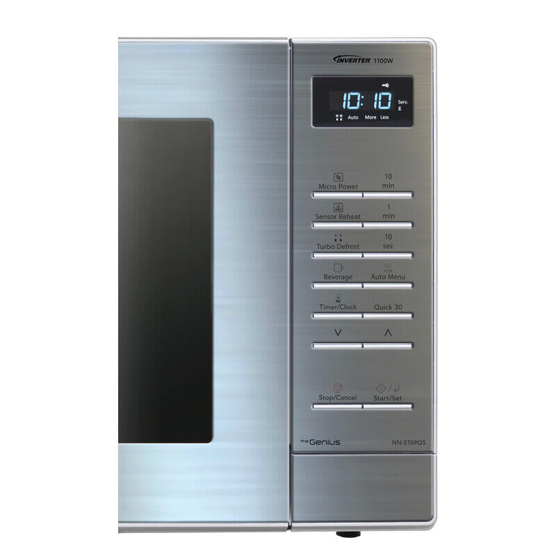 Panasonic 32L 1100W Inverter Microwave Oven - Silver