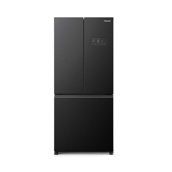 Panasonic 500L Premium French Door Fridge Freezer - Dark Stainless