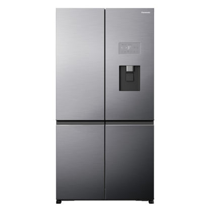 Panasonic Prime Quad French Door Refrigerator 618L - Stainless Steel