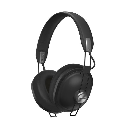 Panasonic Bluetooth Retro Over Ear Headphones Black